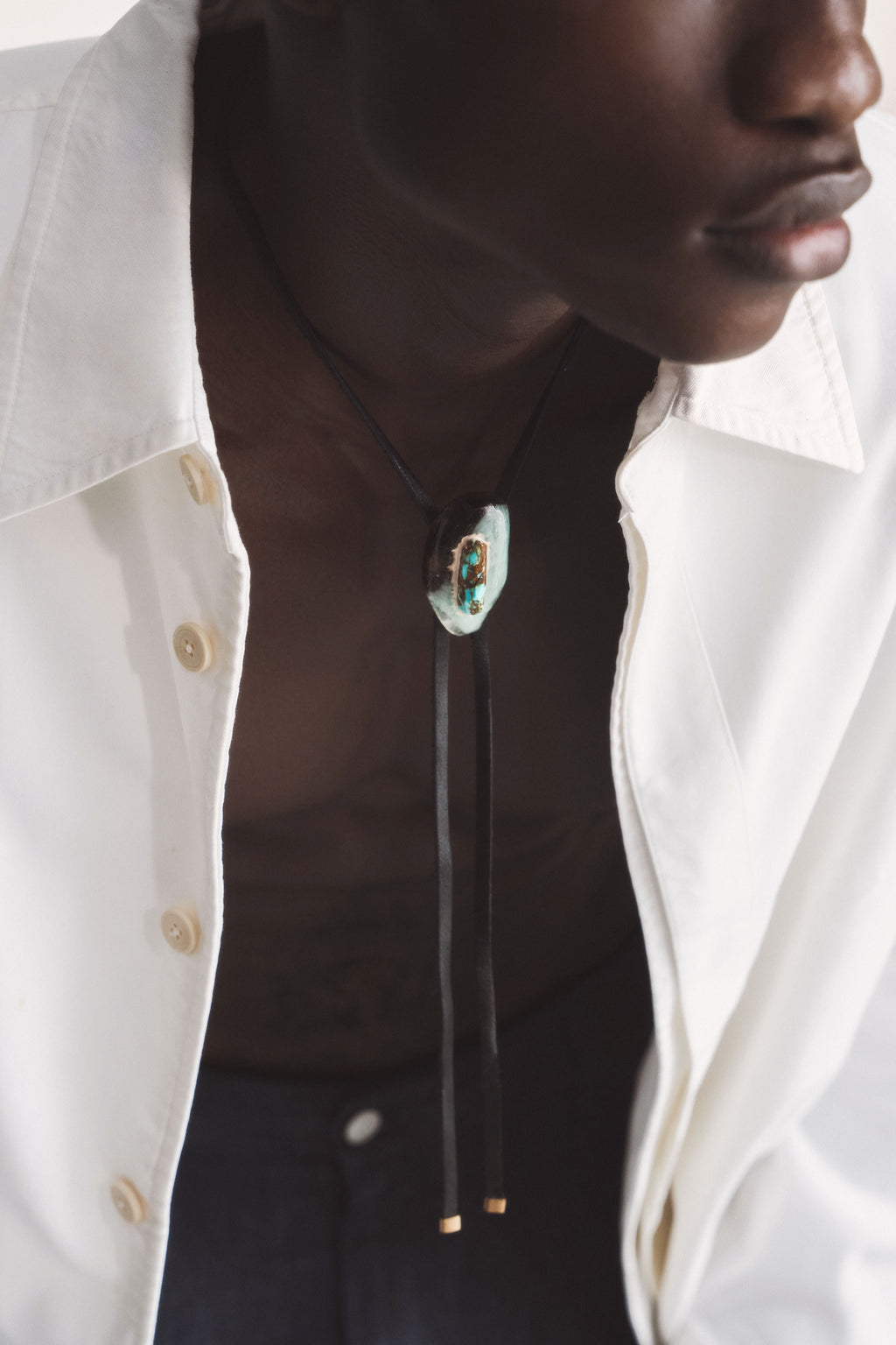 Mount Etna Bolo Tie