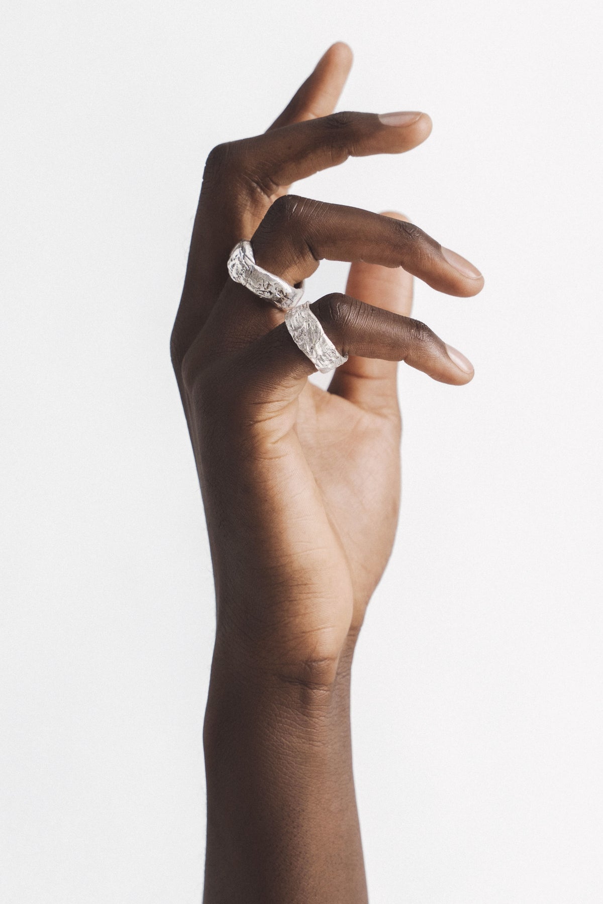 Narrow Garlic Imprint Ring
