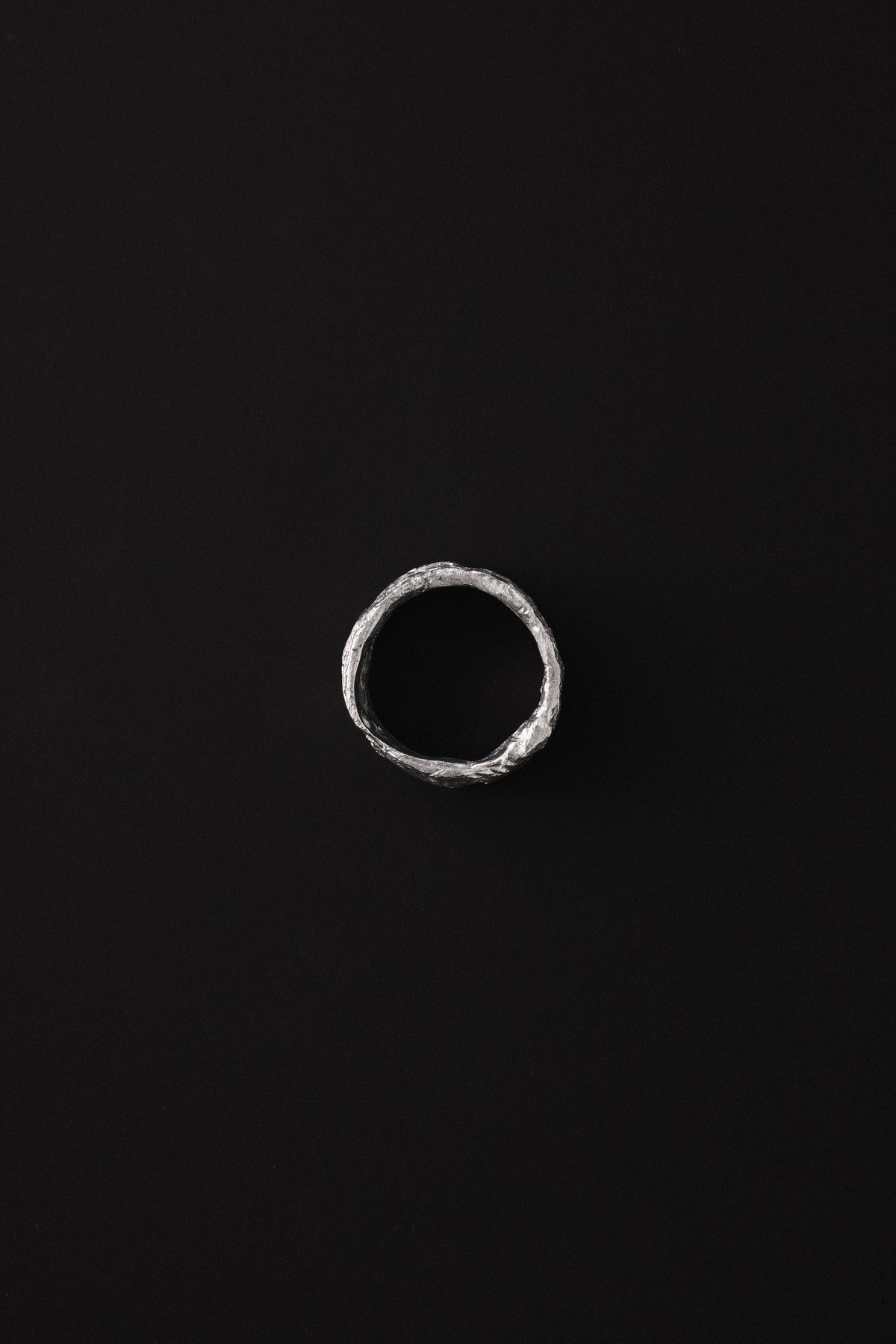 Narrow Garlic Imprint Ring