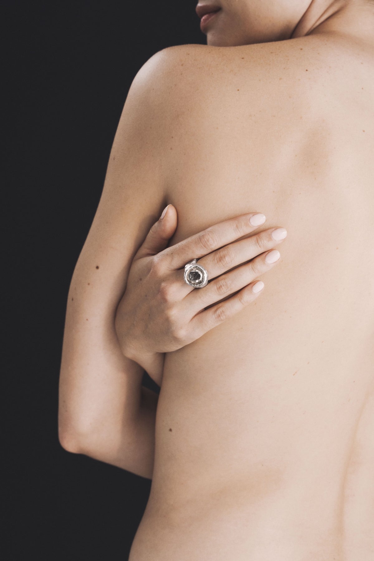 Metamorphosis Ring in Silver