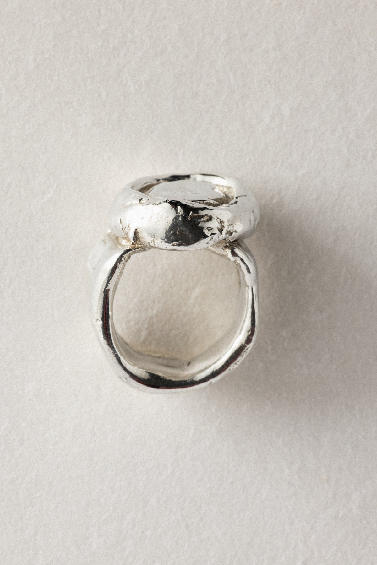Metamorphosis Ring in Silver
